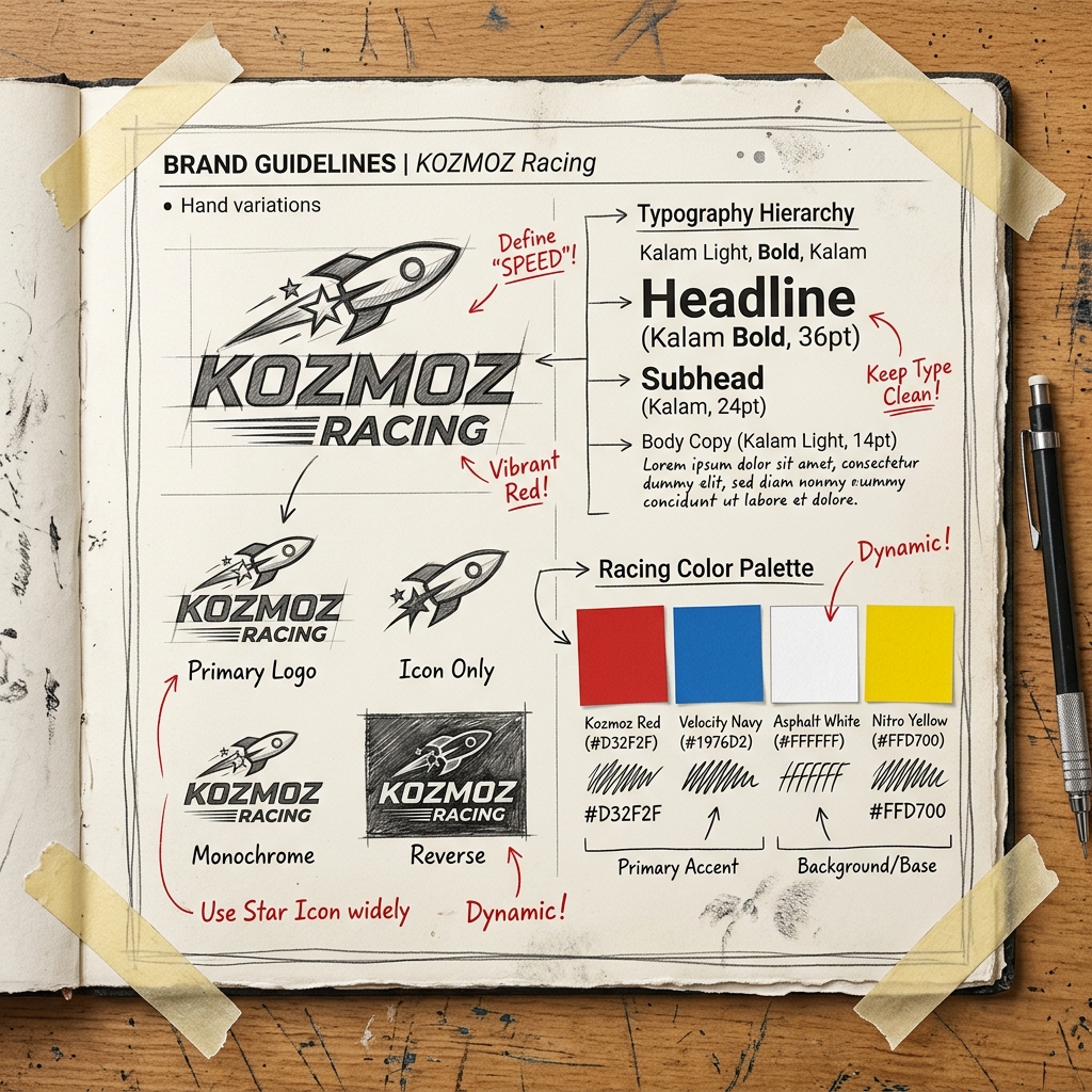 Visual Brand Guidelines Project